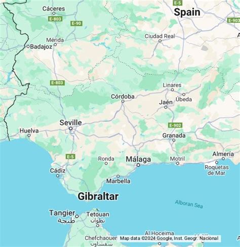 google maps spain portugal